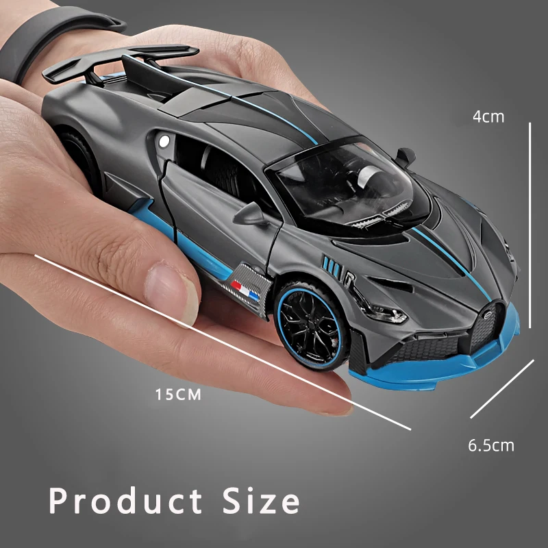 Модель гоночного автомобиля Bugatti Divo 1:32 со звуком и светом | Игрушки хобби