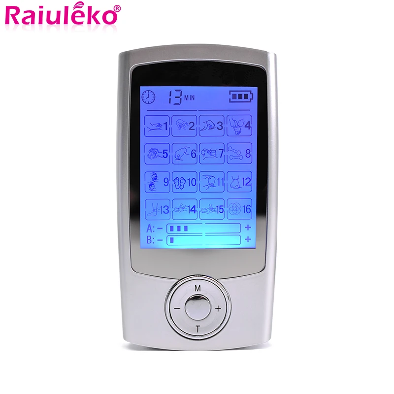 Электрический пульс десятки единиц физиотерапия массажер для тела мини