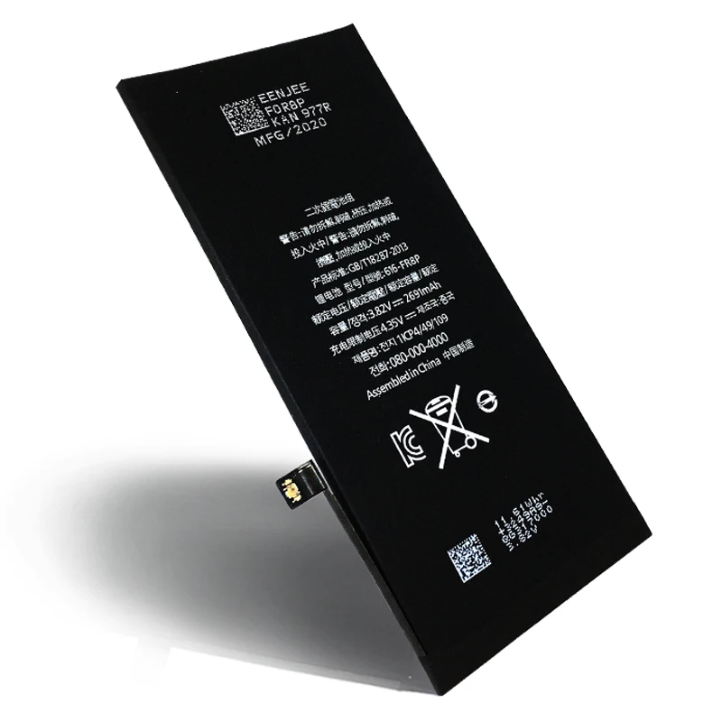 EENJEE 10 шт аккумулятор для телефона Iphone 8Plus Китай мобильный сменный gb/t 18287 2000