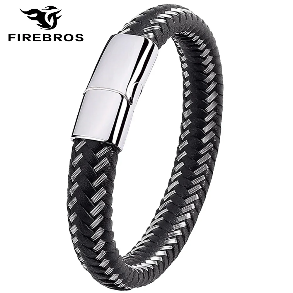 FIREBROS серебряный цвет нержавеющая сталь магнит застежка стальная проволока