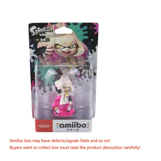 Pearl Amiibo Splatoon2 фигурки чернильный мальчик девочка кальмар жемчужина пристани для NS - Цвет: Pearl