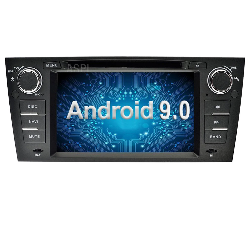 Android 9 0 автомобильный DVD плеер с спутниковой навигацией для BMW 3 серии/E90 E91 E92 E93