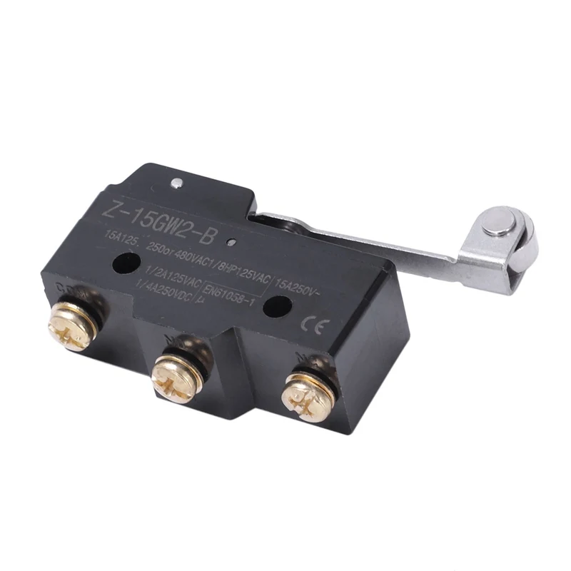 

Panel Mount Long Hinge Roller Lever Ac Dc Basic Micro-Switch Z-15Gw2-B