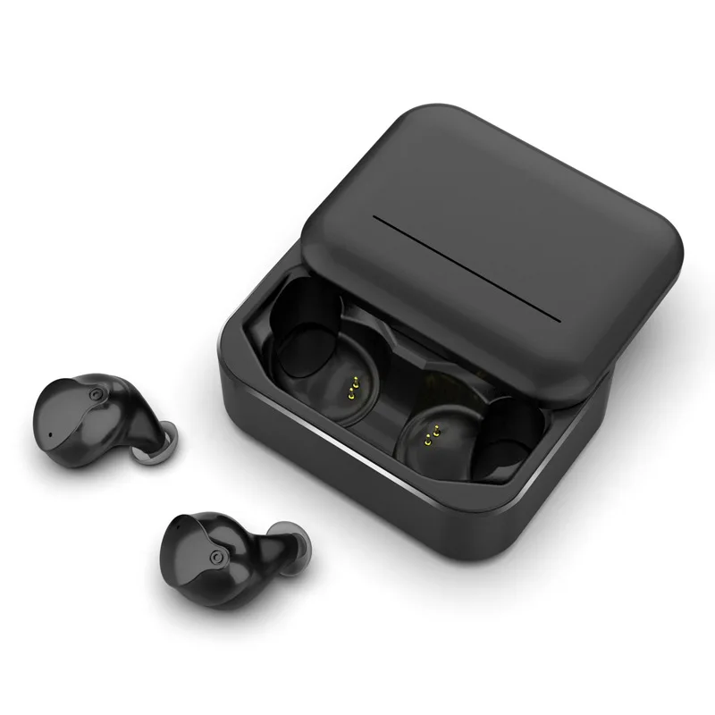 Беспроводные Bluetooth 5,0 бинауральные наушники TWS водонепроницаемые наушники HD стерео Спортивная гарнитура с микрофоном зарядная коробка