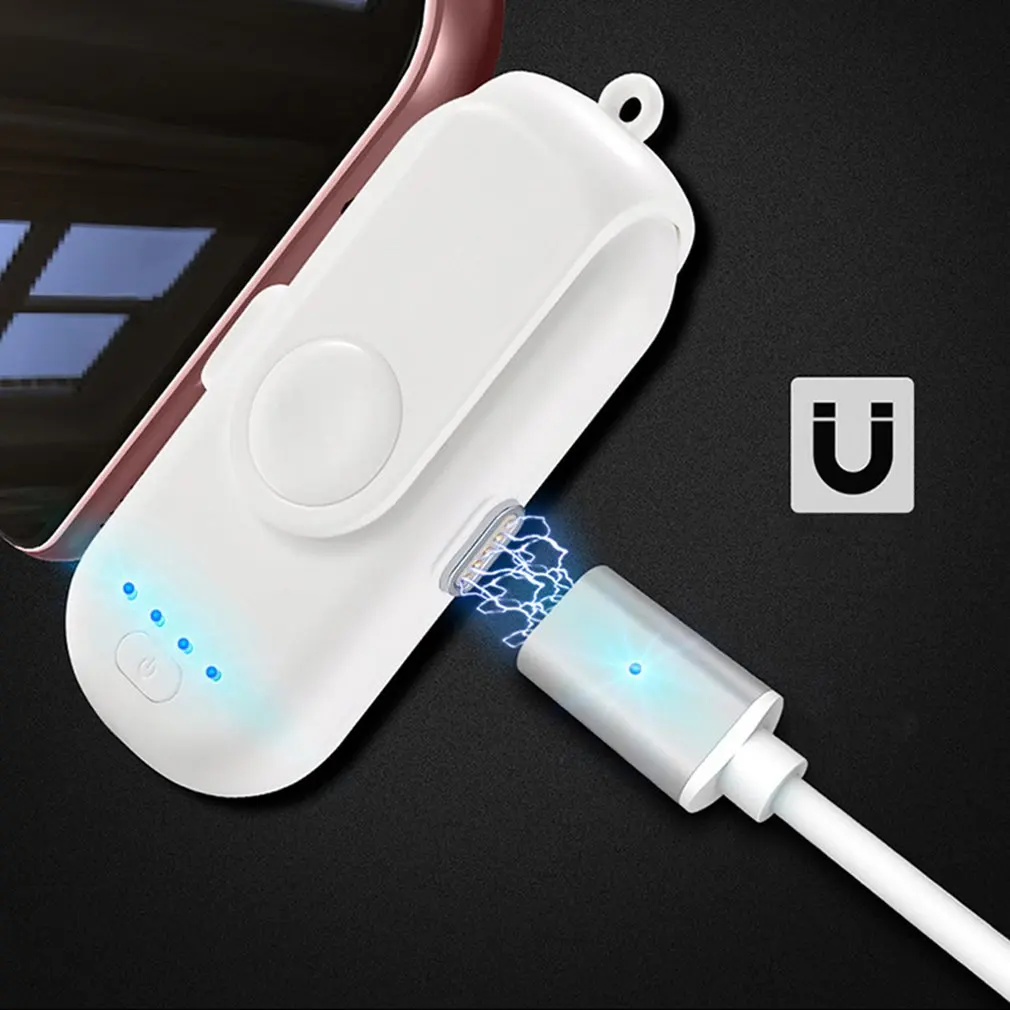 Магнитный внешний аккумулятор Mini Finger Emergency Mobile Power Портативный для быстрой