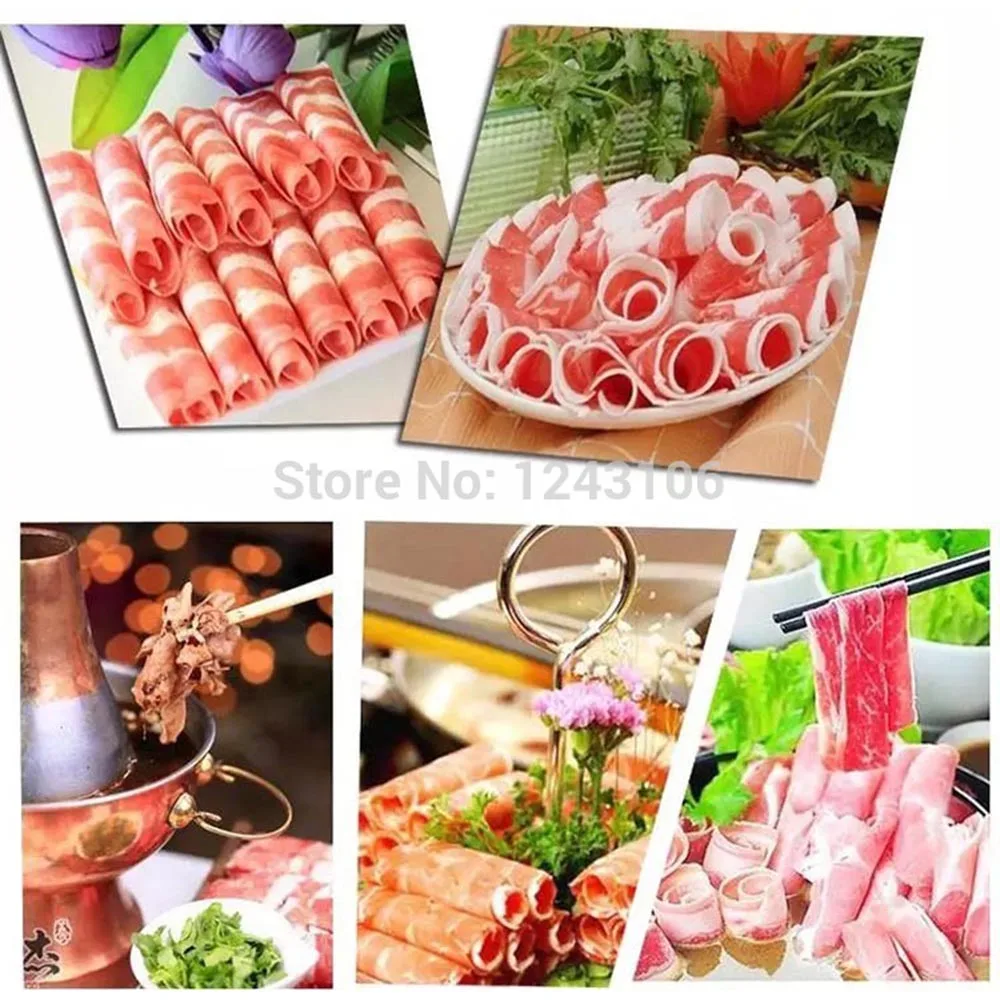 WED B300B 2 12 ''дюймовые коммерческие горшки для магазинов Слайсеры мяса домашняя