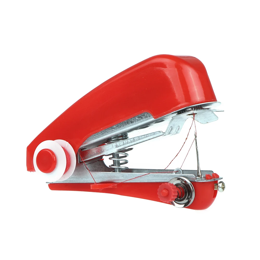 Ручное управление портативная мини швейная машина креативные простые швейные