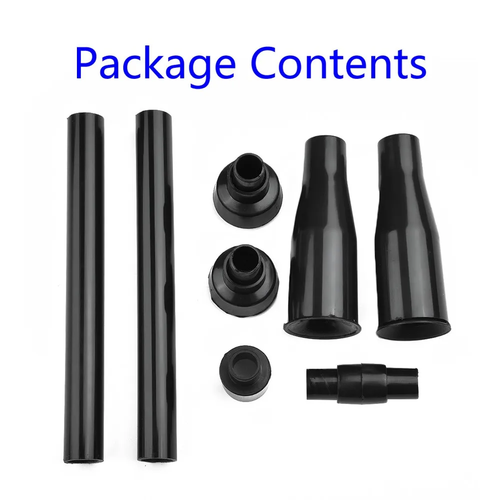 

8Pcs/ Set Black Home Multi-Functional Garden Fountain Plastic Nozzle Head For Aquariums Fish Tanks Garden Ponds Pools