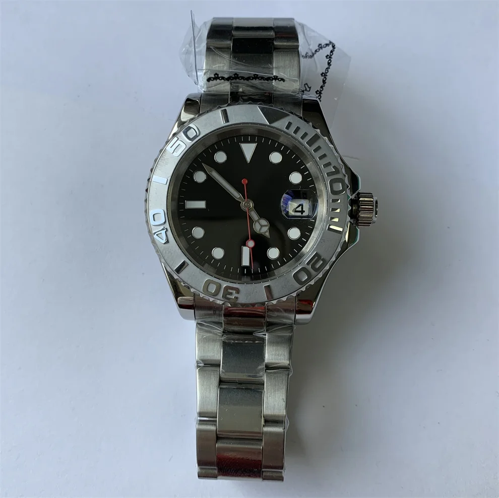 

Watch sapphire multi-ring automatic winding BOMAX MARINA ceramic calendar stainless steel case men's 40mm crystal luminous hands