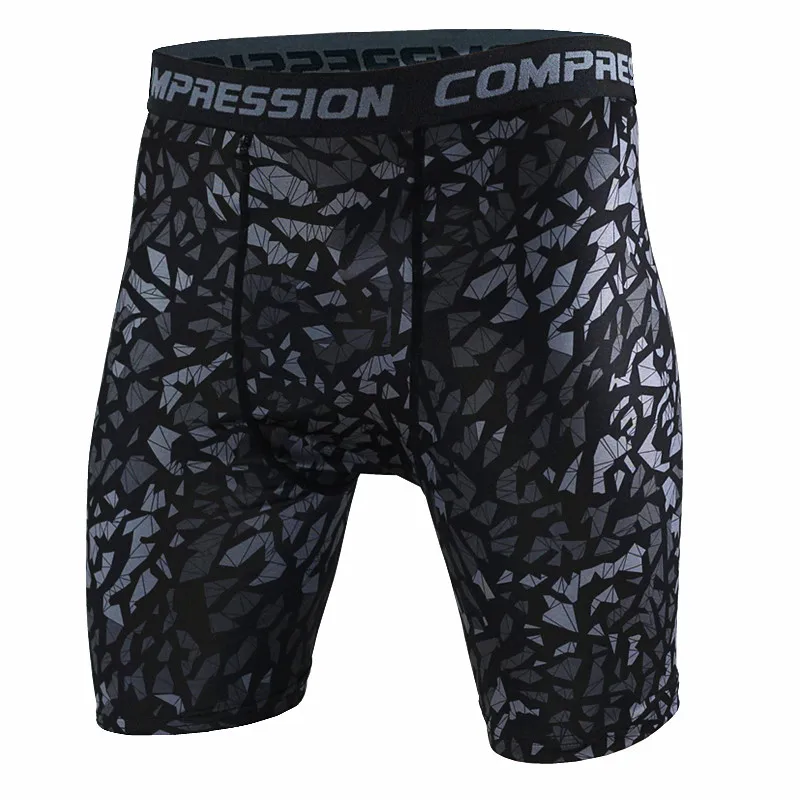 

Men Summer Fitness PRO Shorts Elastic Waist Compression Short Pants Sports Gym Sports tights Basketball track Board Shorts
