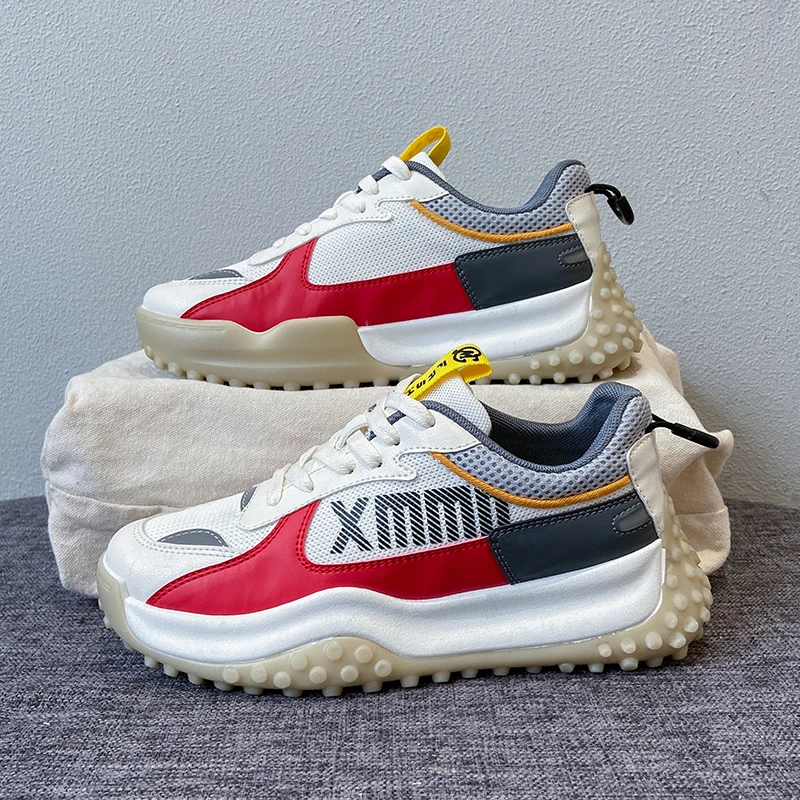 

Casual Platform Women Shoes Breathable 2021 Autumn Outdoor Non Slip Running Sneakers Female Lace Up High Qualit