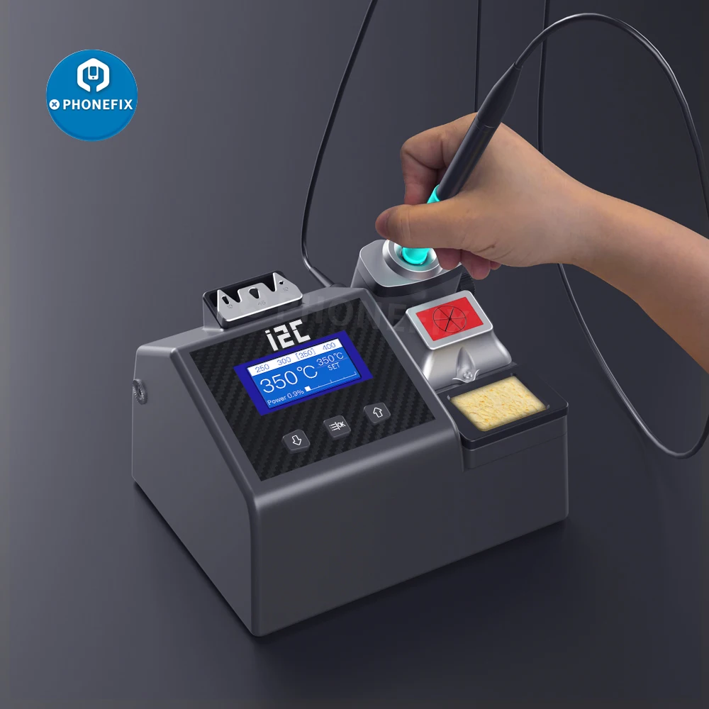 I2C NANO Lead Free Soldering Station 1S Rapid Heating Welding Platform with C245/C210/C115 Handles Tip for PCB Repair | Инструменты