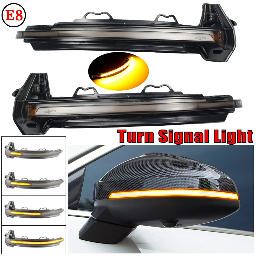 

Светодиодный Динамический указатель поворота для Audi A4 A5 B9 S4 S5 RS5 2017 2018 2019