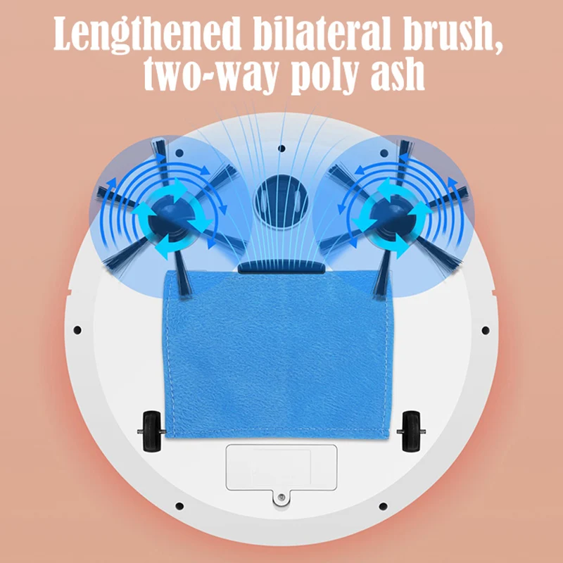 Робот пылесос 3 в 1 Мощное всасывание перезаряжаемый через USB|Пылесосы| |