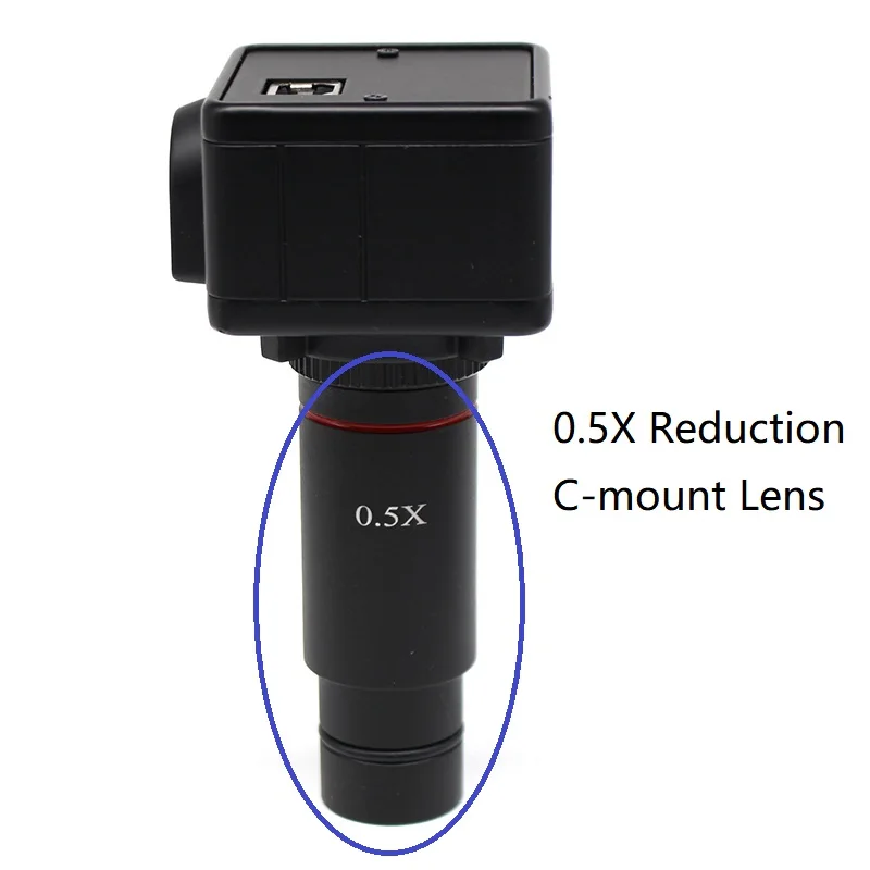 Адаптер C-mount Lens C Mount для промышленная камера с интерфейсом USB релейный объектив 0 3x