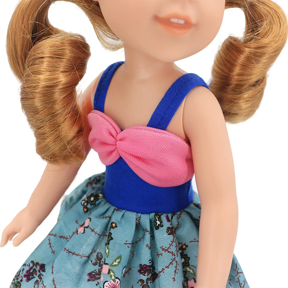 Cute Doll Dress Swimsuit Princess For 14.5 Inch Wellie Wisher&amp32-34 Cm Paola Reina&ampNancy&amp1/4BJD Dolls Accessories Clothes | Игрушки