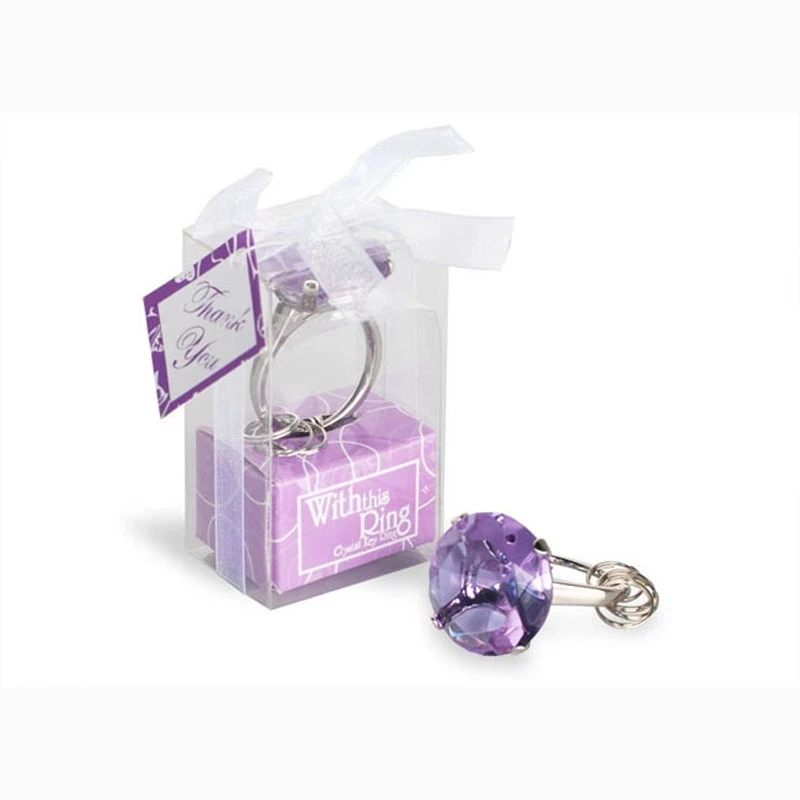 10 шт. свадебные сувенирные брелоки в форме кольца |