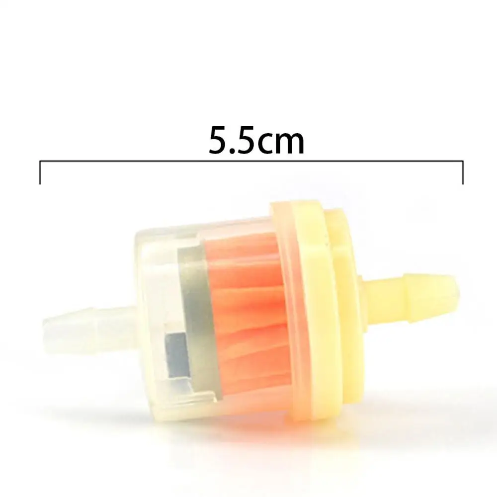 

10PCS Universal Motorcycle Mini Small Engine Inline Carb Fuel Gas Filter 1/4" 6mm