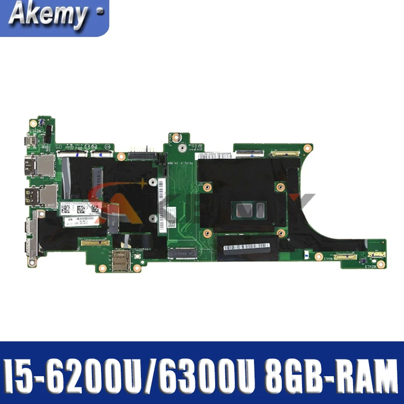 

01LV446 01AY094 01AY092 For Lenovo ThinkPad X1C X1 Carbon 5th Laptop motherboard DX120 NM-B141 With CPU I5-6200U/6300U 8GB-RAM