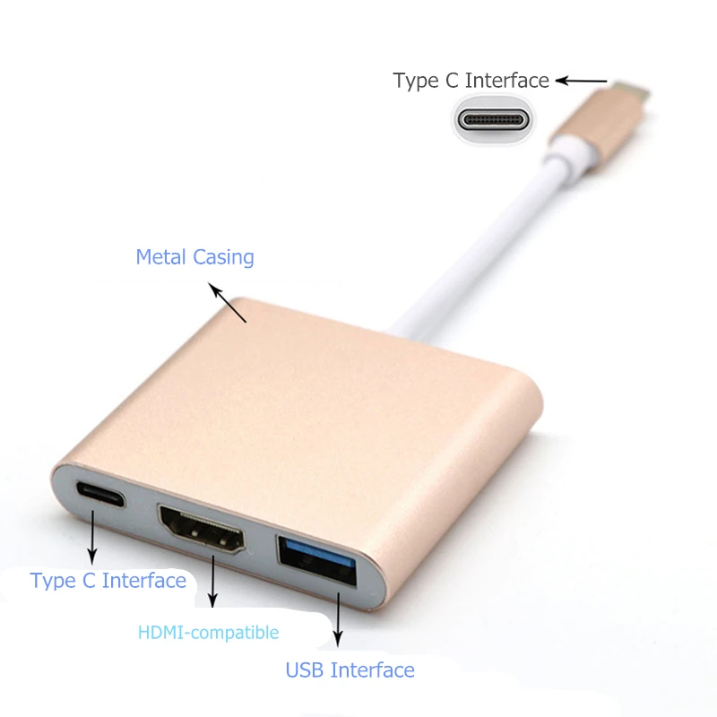 Адаптер TRUMSOON Type C к RJ45 Ethernet HDMI совместимый USB 3 0 HUB для Macbook Surface Samsung S21 Dex Xiaomi 10