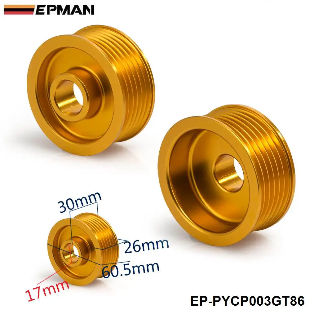 Светильник шкив коленчатого вала гидроусилителя руля для Toyota GT86 Subaru BRZ Scion EP PYCP003GT