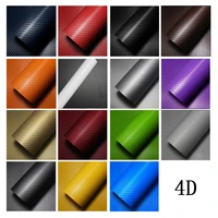 3d 4d carbon fiber vinyl car wrap sheet roll film car stickers and decals waterproof motorcycle sticker styling diy model