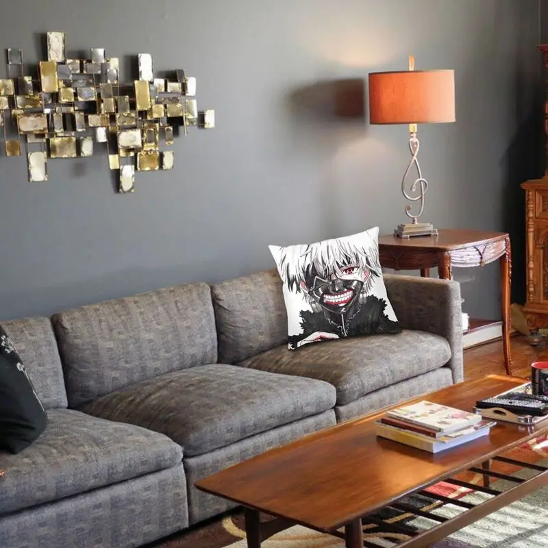 Чехол для подушки в стиле Харадзюку канеки Кен домашний декор Токийский Гуль