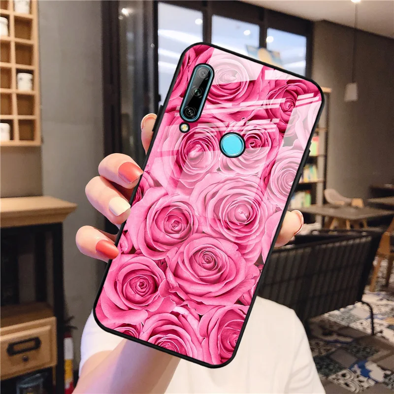 

Tempered Glass Case For Huawei Y9 Prime 2019 Coque Soft Bumper Hard Cover For Huawei Y9 Prime 2019 Phone Case Y9Prime Y 9 Shell