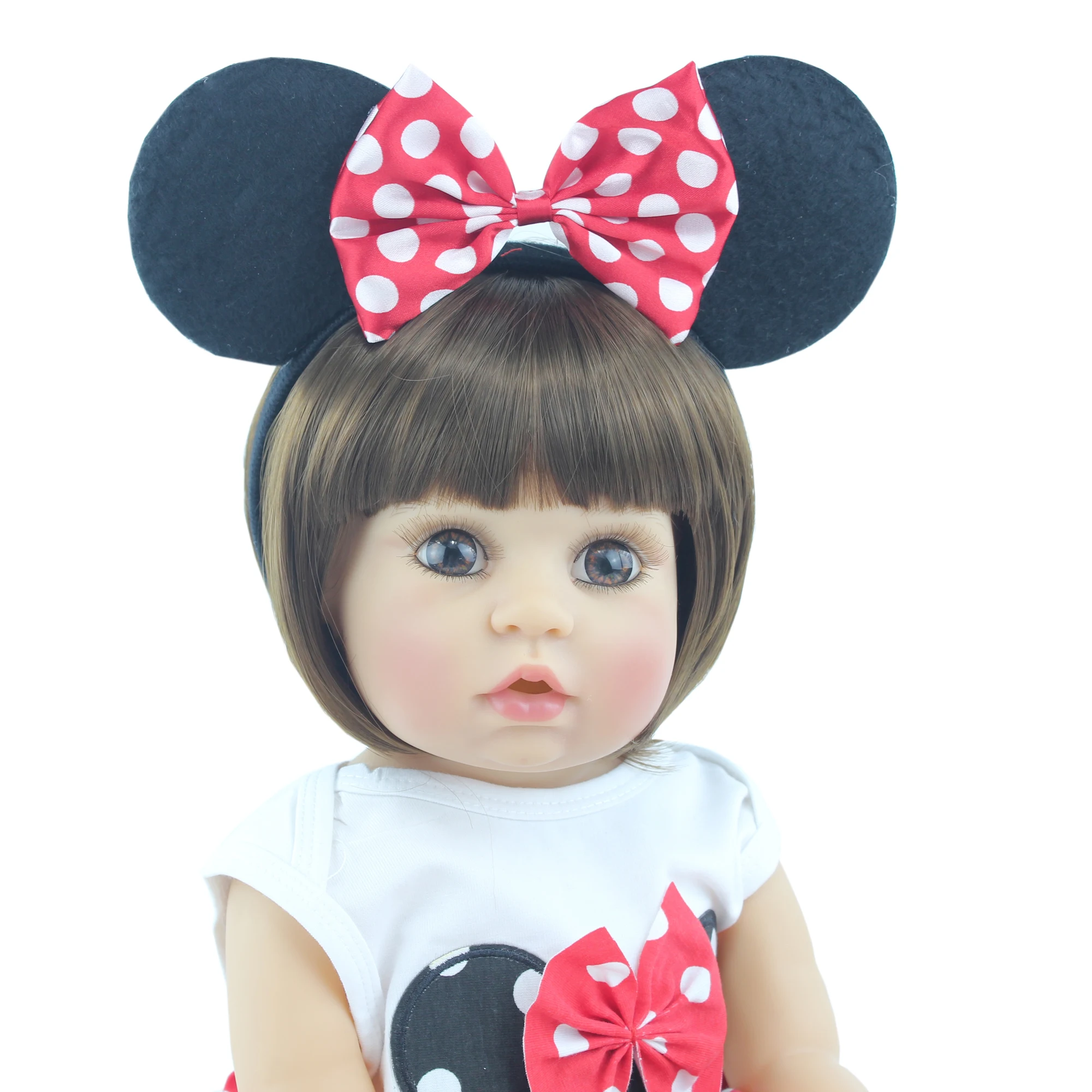 Мягкая силиконовая кукла-реборн BZDOLL Реалистичная виниловая кукла для