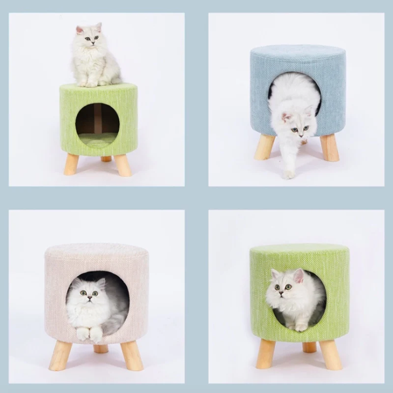 Милая теплая креативная кровать для кошек котят зимнее гнездо щенков и собак