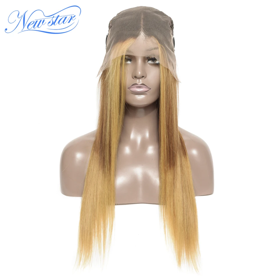 Эффектом деграде (переход от темного к Синтетические волосы на кружеве парик