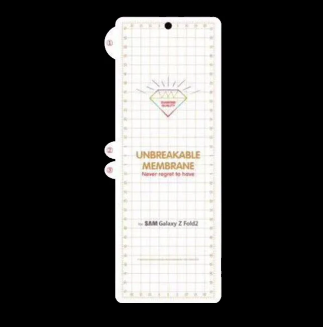 Гидрогелевая Защитная пленка для Samsung Galaxy Z Fold 2 мягкая с полным покрытием |