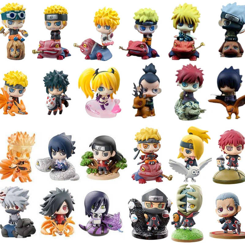 

Фигурки героев аниме «Наруто», 6 см, 6 шт./компл.