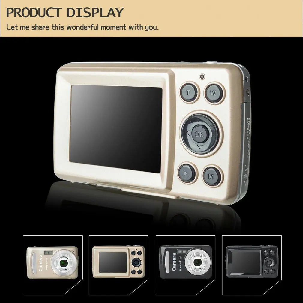16 Million Pixels 2.7-inch Portable Digital Camera Convenient High Definition Mini Recorder | Электроника