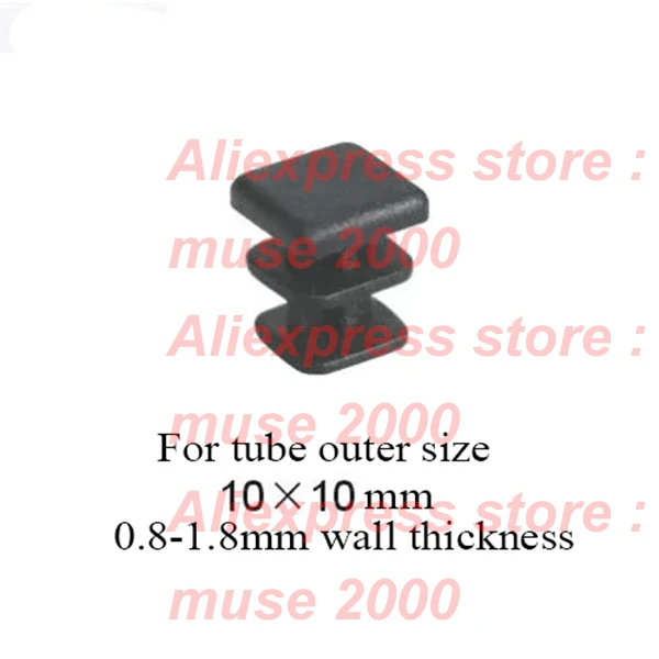 10x10 13x13 mm plastic pipe hole plug tube insert end chair leg feet furmiture desk slip proof cover | Мебель