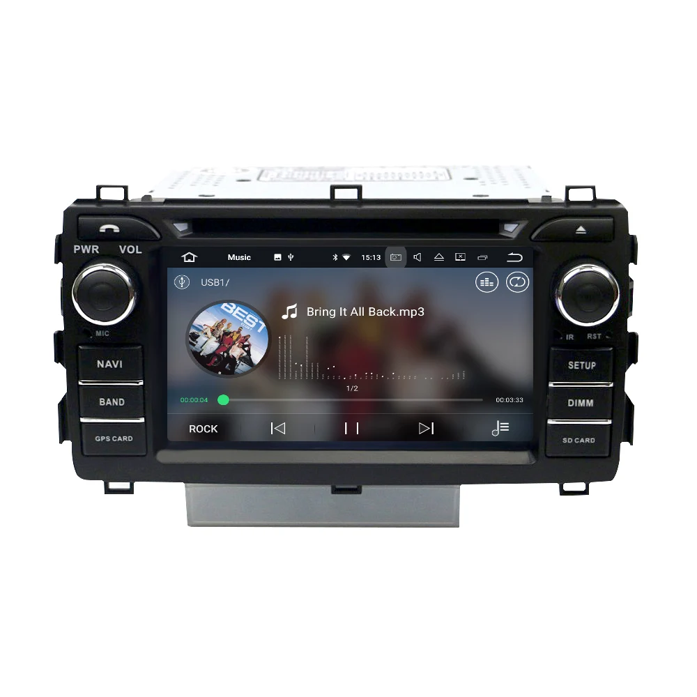 4G RAM Android 9 0 автомобильное радио GPS Навигация DVD Мультимедиа Стерео плеер для Toyota