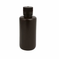 500ml hdpe plastic chemical laboratory sealling reagent sample bottle brown