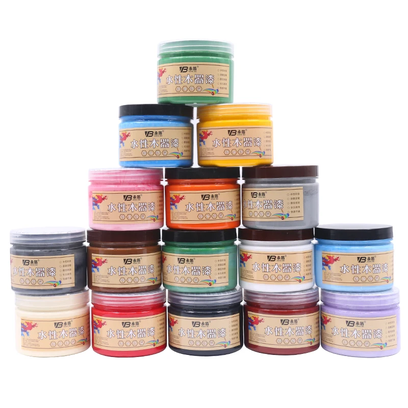 

Medium Grey Water-based Woodwork Paint Acrylic Lacquer for Hand-paintedStudentBeginnerWoodWallFabric