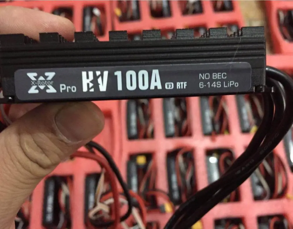 1 шт. XRotor pro HV V3 80A 100A высоковольтный ESC электронный регулятор 6 14S для DIY