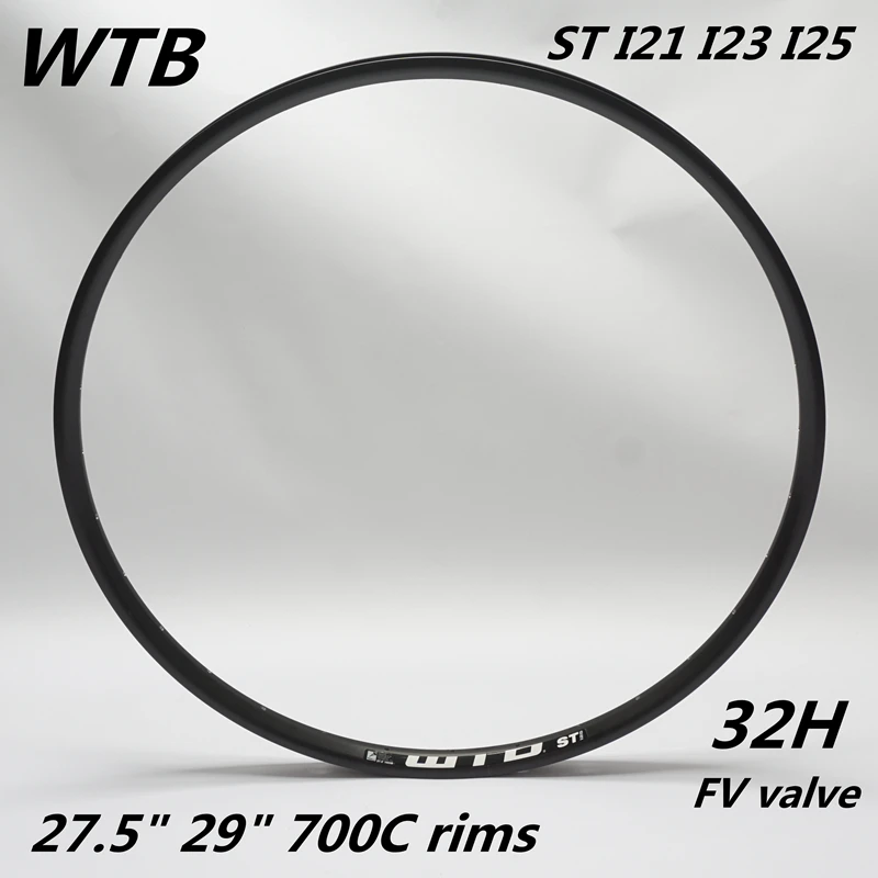 WTB NEW ST I21 I23 I30 TCS 2.0 MTB Mountain Gravel Bike Alloy Rims 700C 32 Holes Tubeless Ready PV FV Valve | Спорт и развлечения