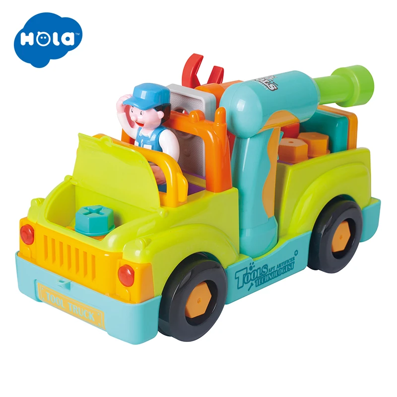 HOLA TOYS 6109 строительная техника автомобиль самосвал Модель для детей Подарки| |