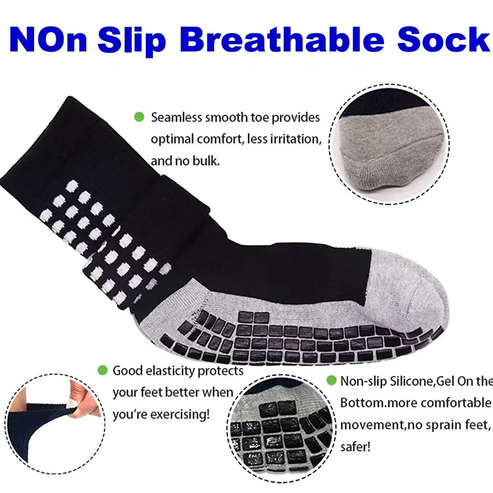 Противоскользящие футбольные носки Нескользящие