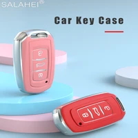 high quality tpu car key case shell for geely atlas boyue nl3 ex7 emgrand x7 emgrarandx7 suv gt gc9 borui auto key protect cover