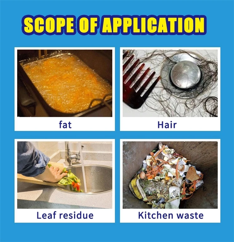 

Powder Detergent Sewer Clogging Super Powerful Closestool Pipe Dredging Agent Sink Home Toilet Drain Cleaner Cleaning Tools