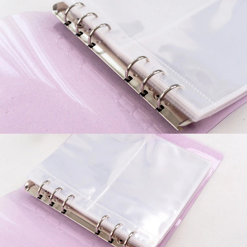 

3/5 Inches Photo Album 200 Pockets Portable Transparent Photocard Holder Cute Jelly Color Card Bag Loose-leaf Photo Album Hot