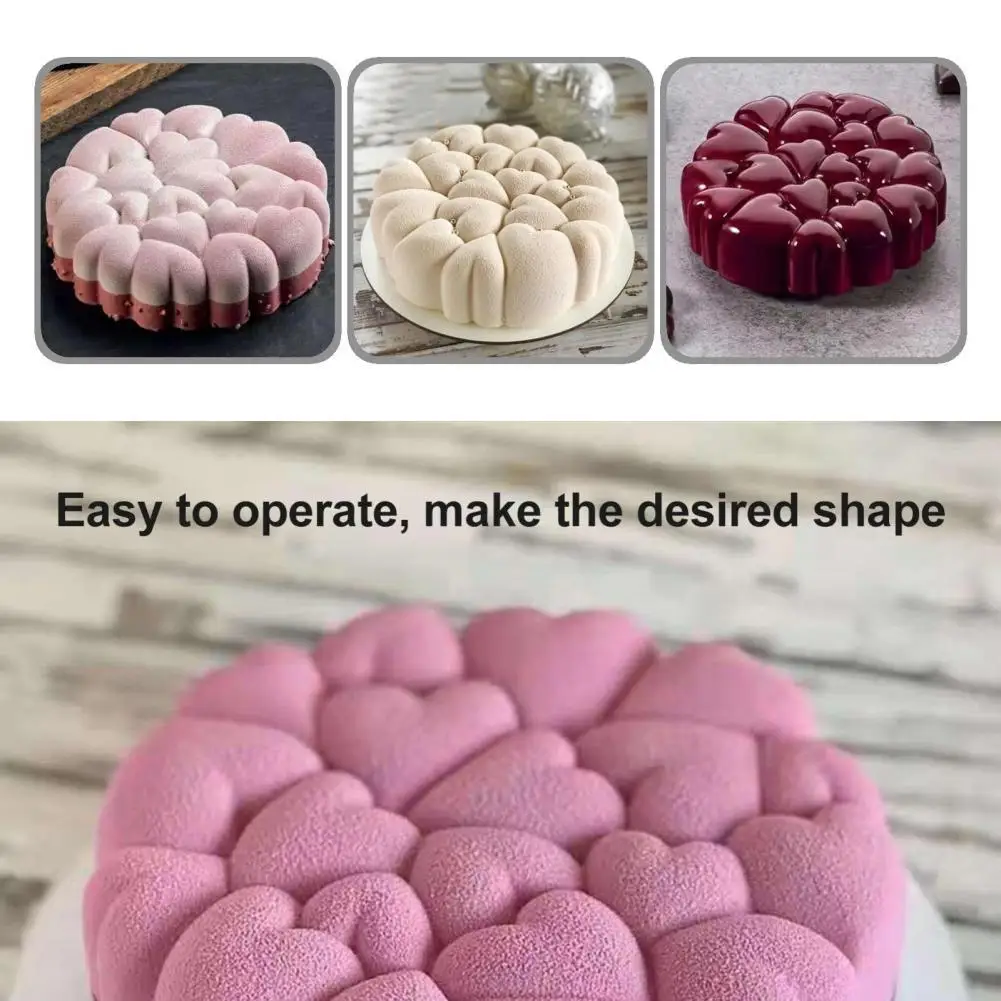 

Easy to Demold Lightweight Bakeware Cake Decorating Mould Supplies for Home
