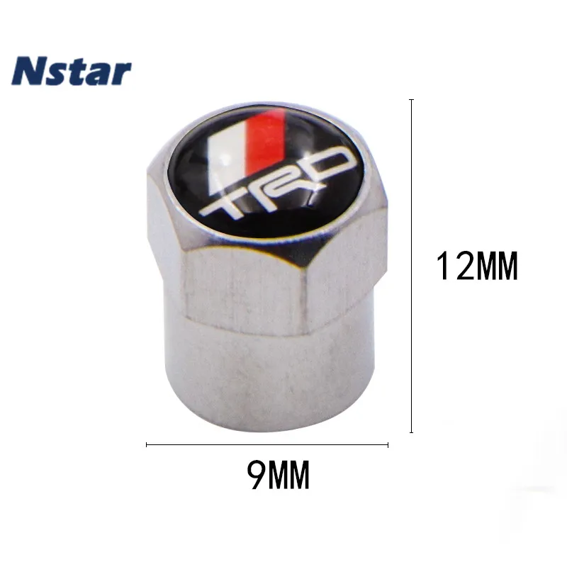 Nstar 4 шт./компл. ТРД колеса автомобиля сплава вентиль крышка запасные части для
