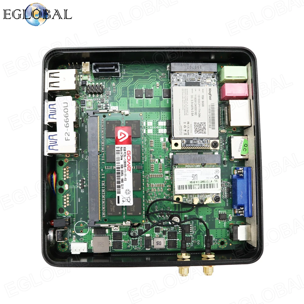 EGLOBAL I3/I5/I7 игровой компьютер 8 Гб ОЗУ 512 ГБ SSD Windows 10pro мини ПК HDMI VGA медиаплеер VESA