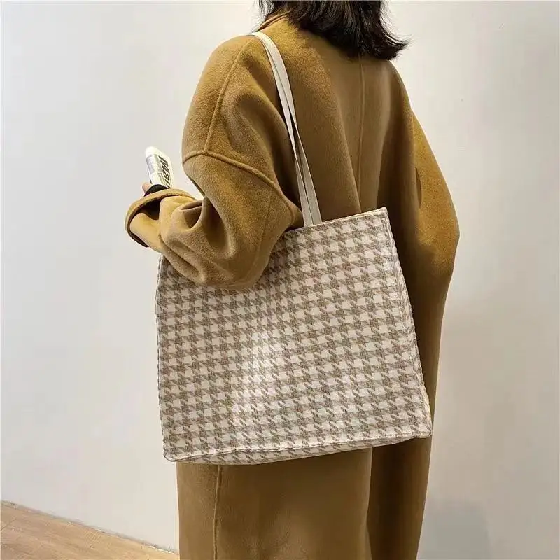 

Explosion Style Bag Jacquard Tote Bag 2021 Women's Shoulder Bag Messenger Bag New Trendy Women's Handbag Large Shoulder Bag