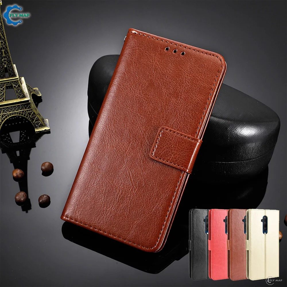 Винтажный флип чехол для OnePlus 7T Pro 7 tPro кожаный телефона ONE PLUS 1 + сумка|Чехлы-книжки|